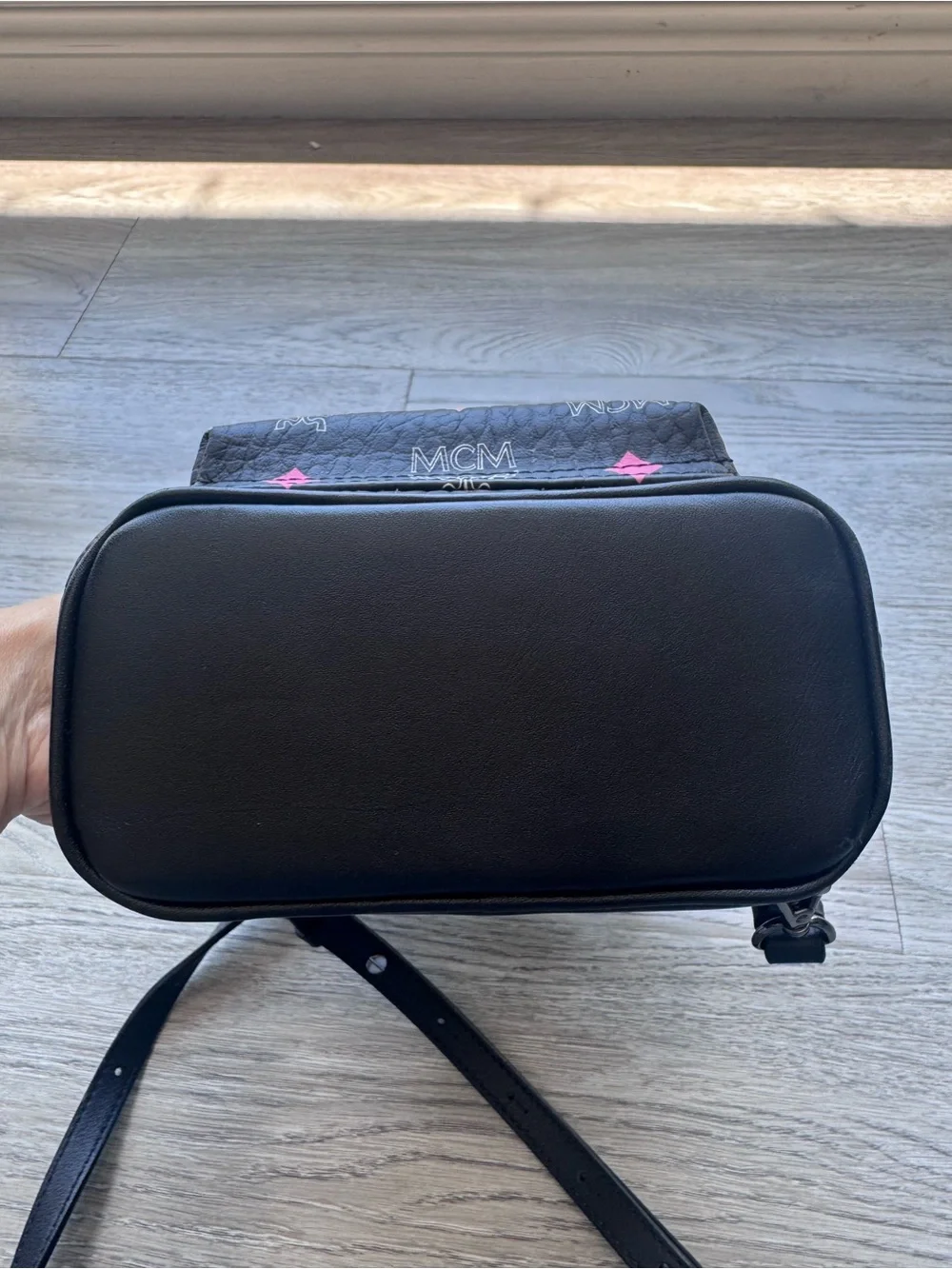 MCM Stark Bebe Boo Mini Backpack